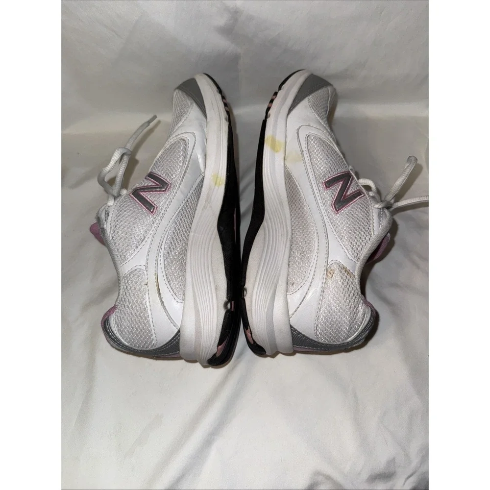New Balance Womens Running Shoes 496 Size 9 White Pink WW496WP‎ Running Shoes